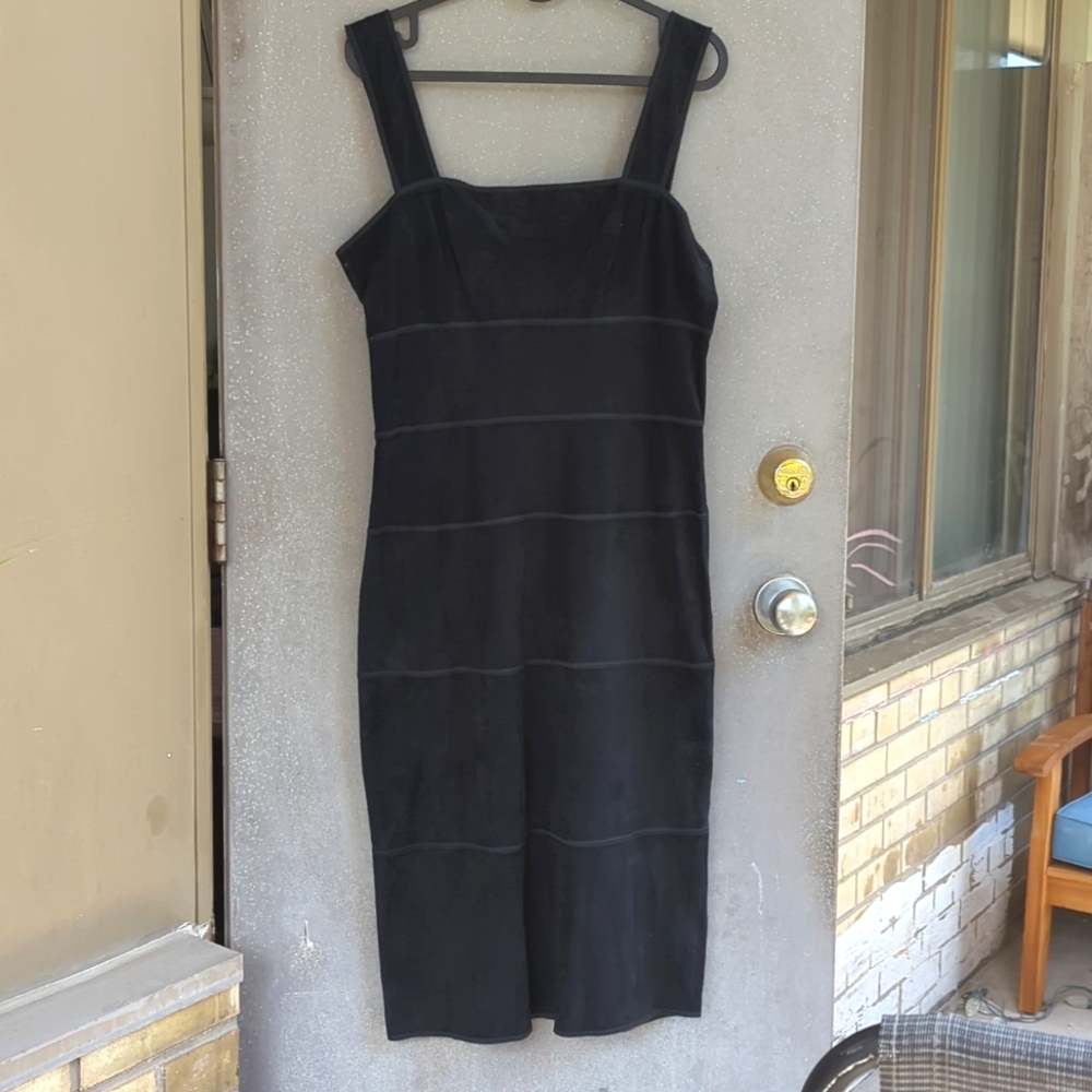 Vintage Fendi suede dress M